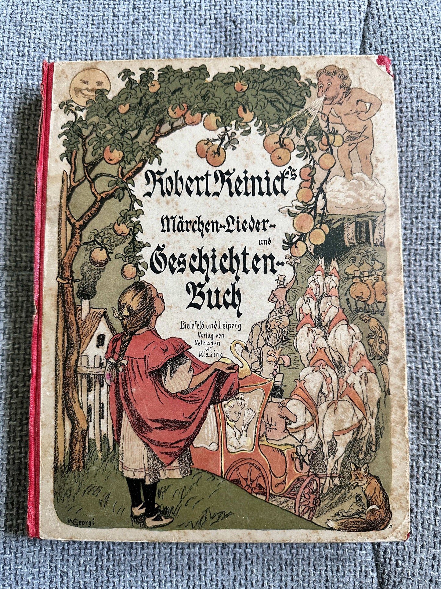 1912 Märchen Leider & Gefchichtenbuch - Robert Reinicks (Bielfeld & Leipzig) Fairy Stories