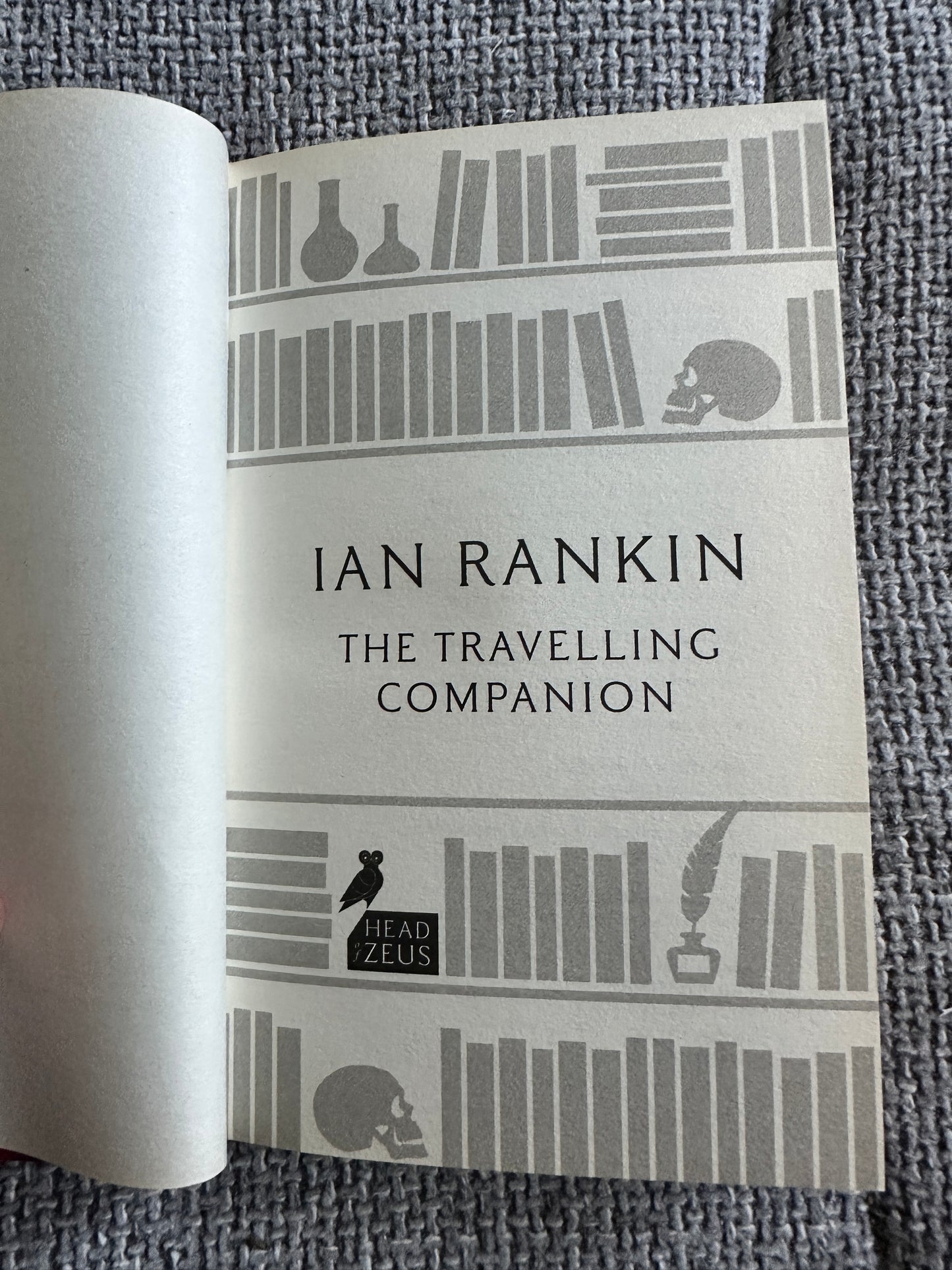 2016 The Travelling Companion - Ian Rankin(Head Of Zeus)