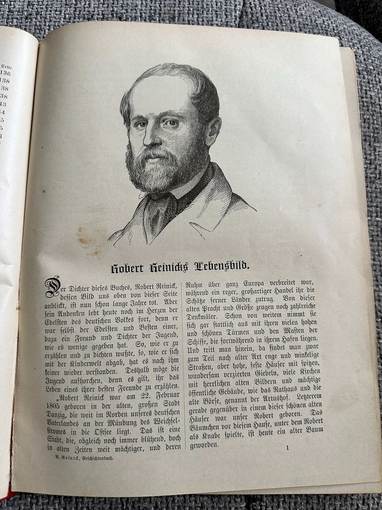 1912 Märchen Leider & Gefchichtenbuch - Robert Reinicks (Bielfeld & Leipzig) Fairy Stories