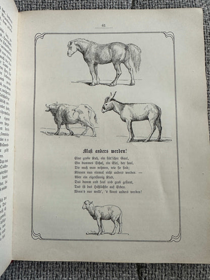 1912 Märchen Leider & Gefchichtenbuch - Robert Reinicks (Bielfeld & Leipzig) Fairy Stories
