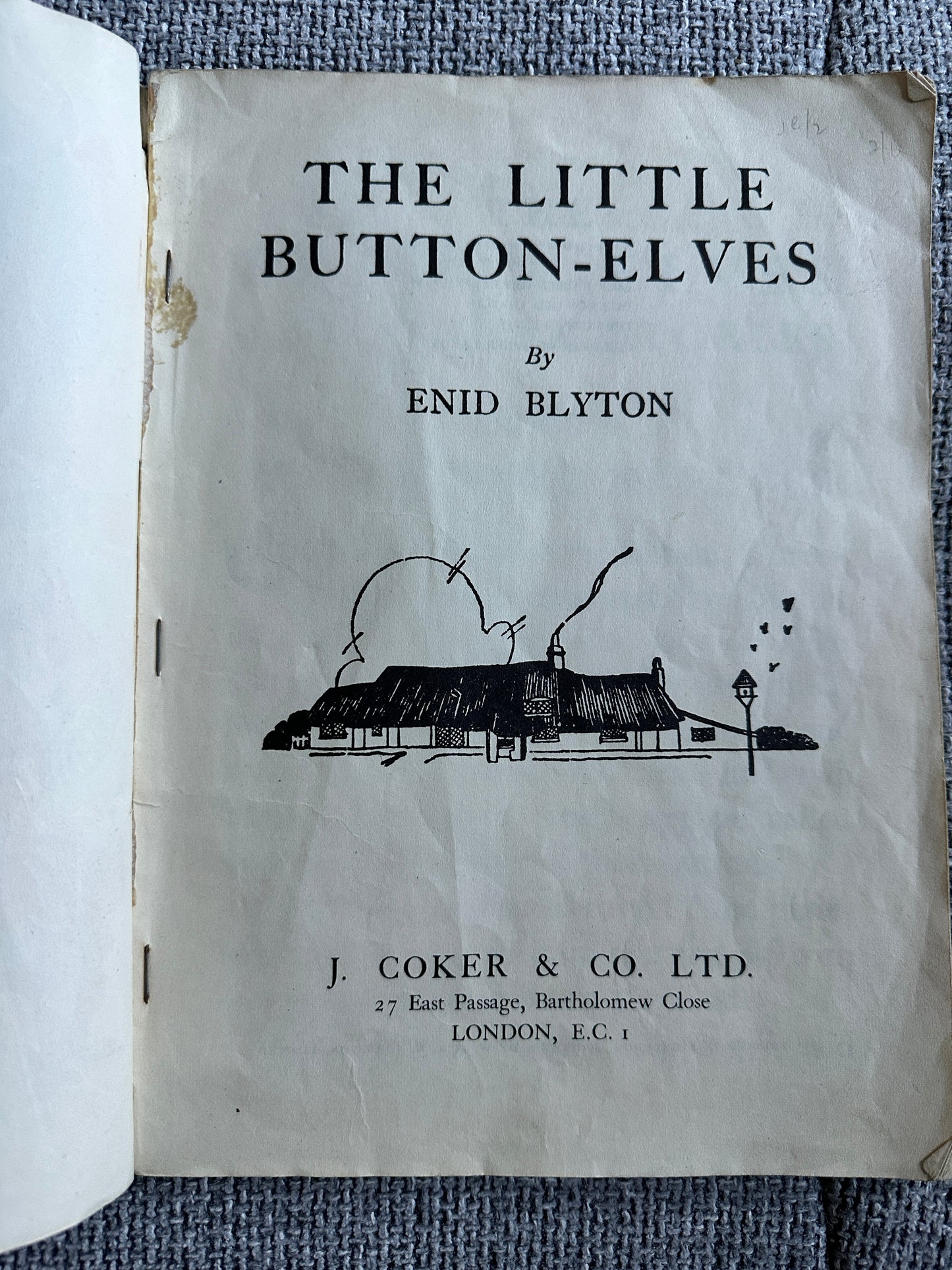 1948*1st* The Button Elves - Enid Blyton(J. Coker & Co. Ltd)