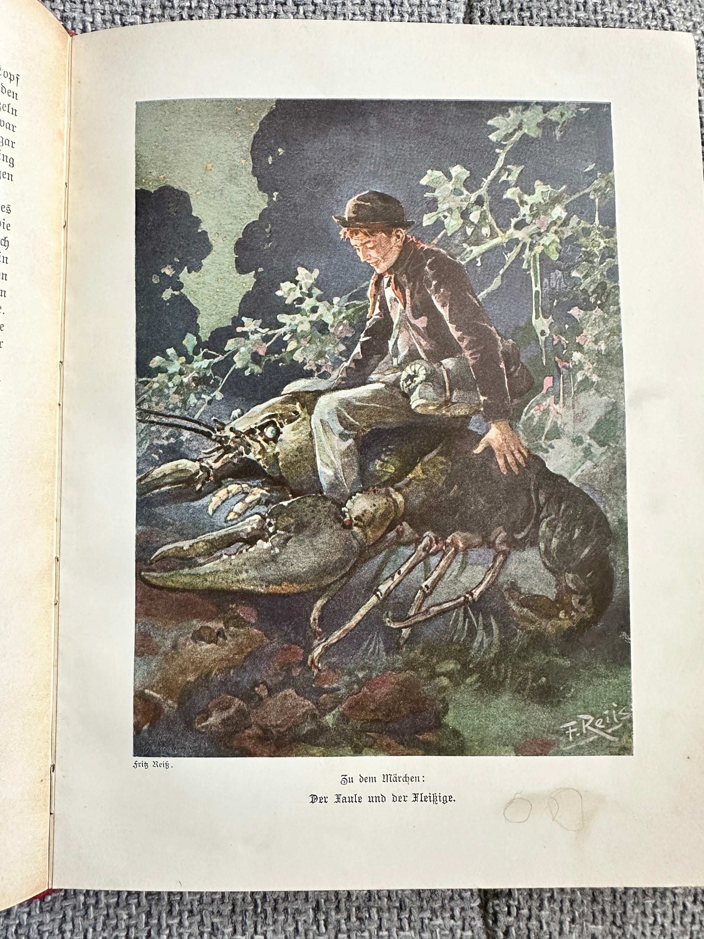 1912 Märchen Leider & Gefchichtenbuch - Robert Reinicks (Bielfeld & Leipzig) Fairy Stories