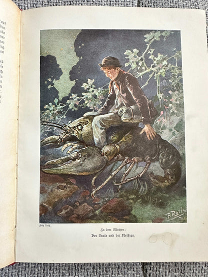 1912 Märchen Leider & Gefchichtenbuch - Robert Reinicks (Bielfeld & Leipzig) Fairy Stories