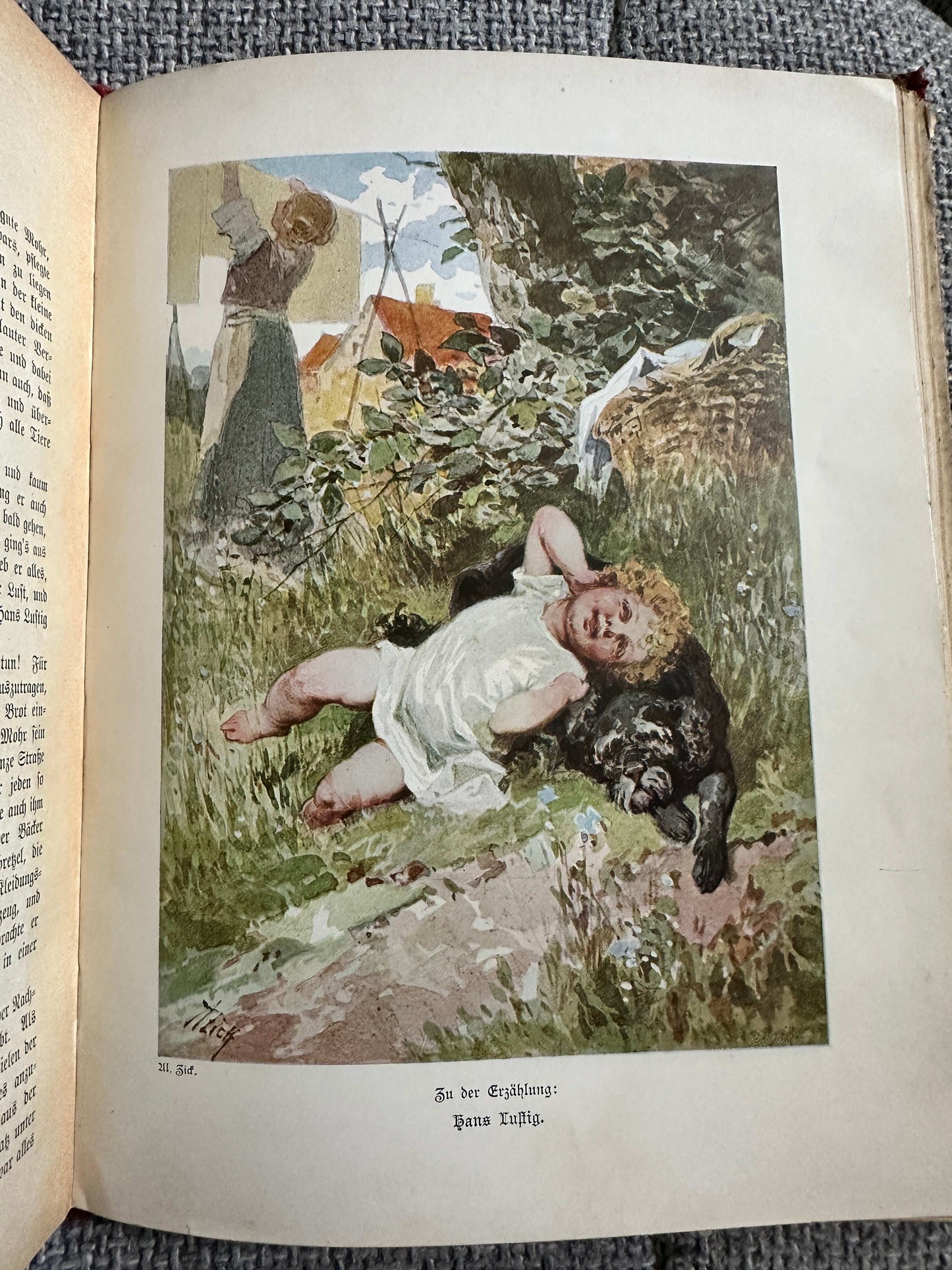 1912 Märchen Leider & Gefchichtenbuch - Robert Reinicks (Bielfeld & Leipzig) Fairy Stories