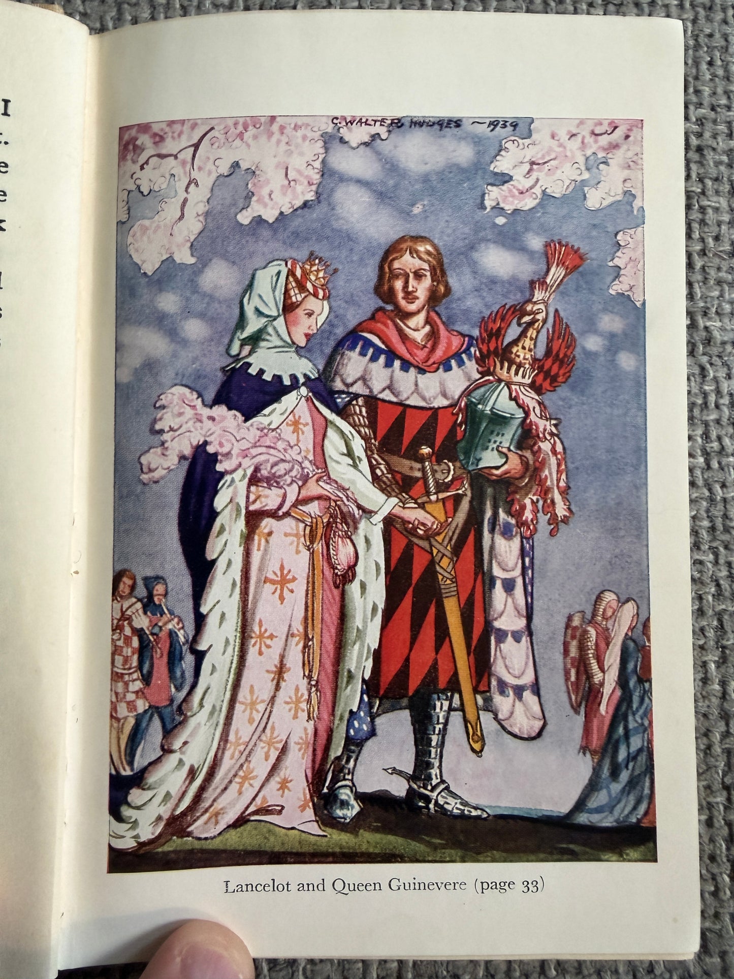 1950’s Stories Of King Arthur’s Knights - Mary MacGregor (C. Walter Hodges illust) Thomas Nelson & Sons Ltd.