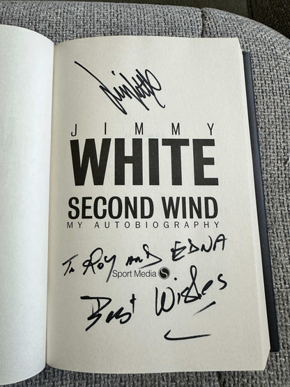 2014*SIGNED 1st* Second Wind: My Autobiography - Jimmy White (Sport Media)