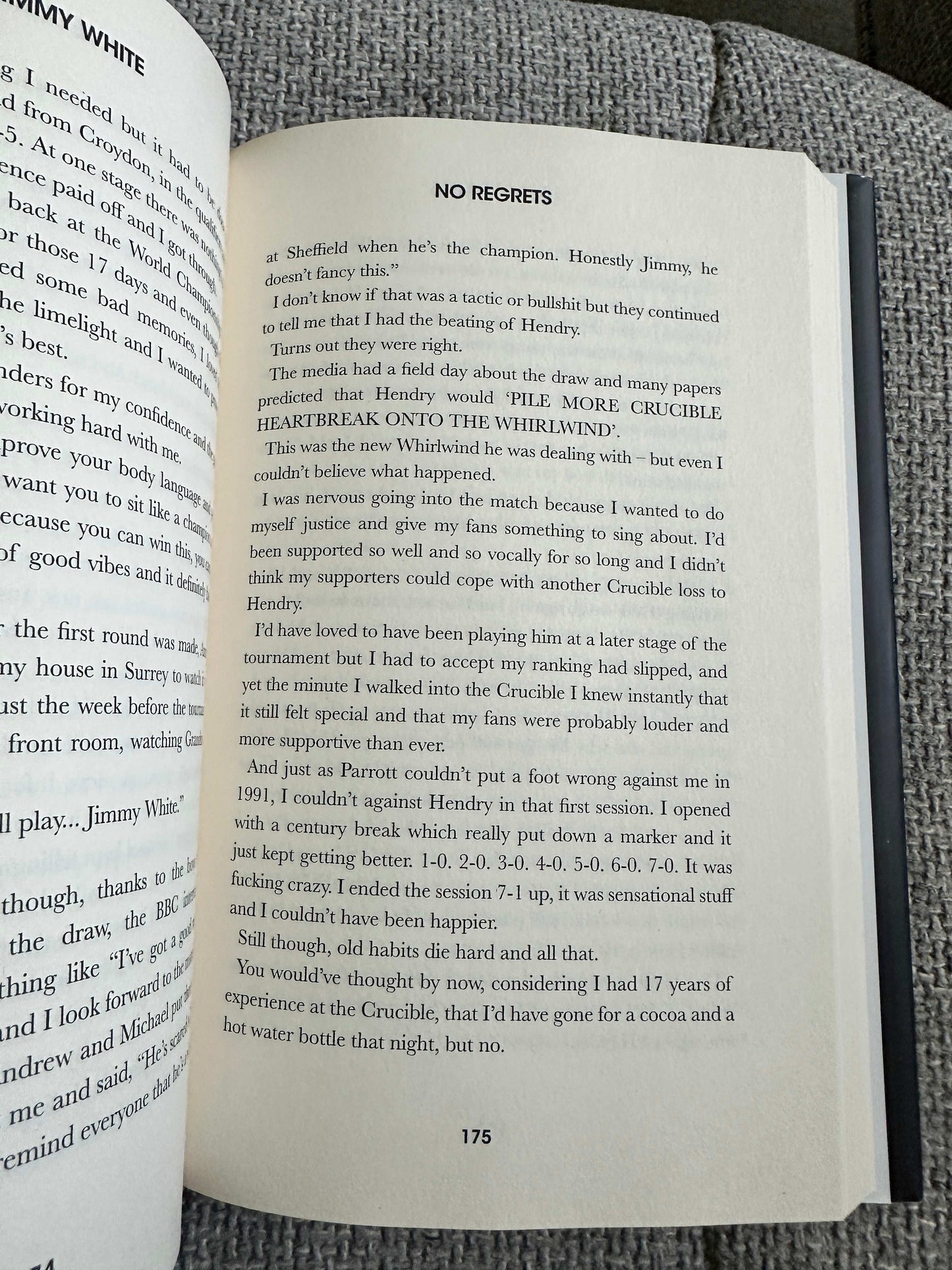 2014*SIGNED 1st* Second Wind: My Autobiography - Jimmy White (Sport Media)