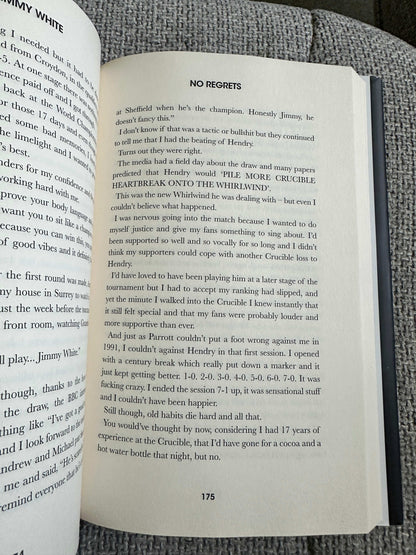 2014*SIGNED 1st* Second Wind: My Autobiography - Jimmy White (Sport Media)