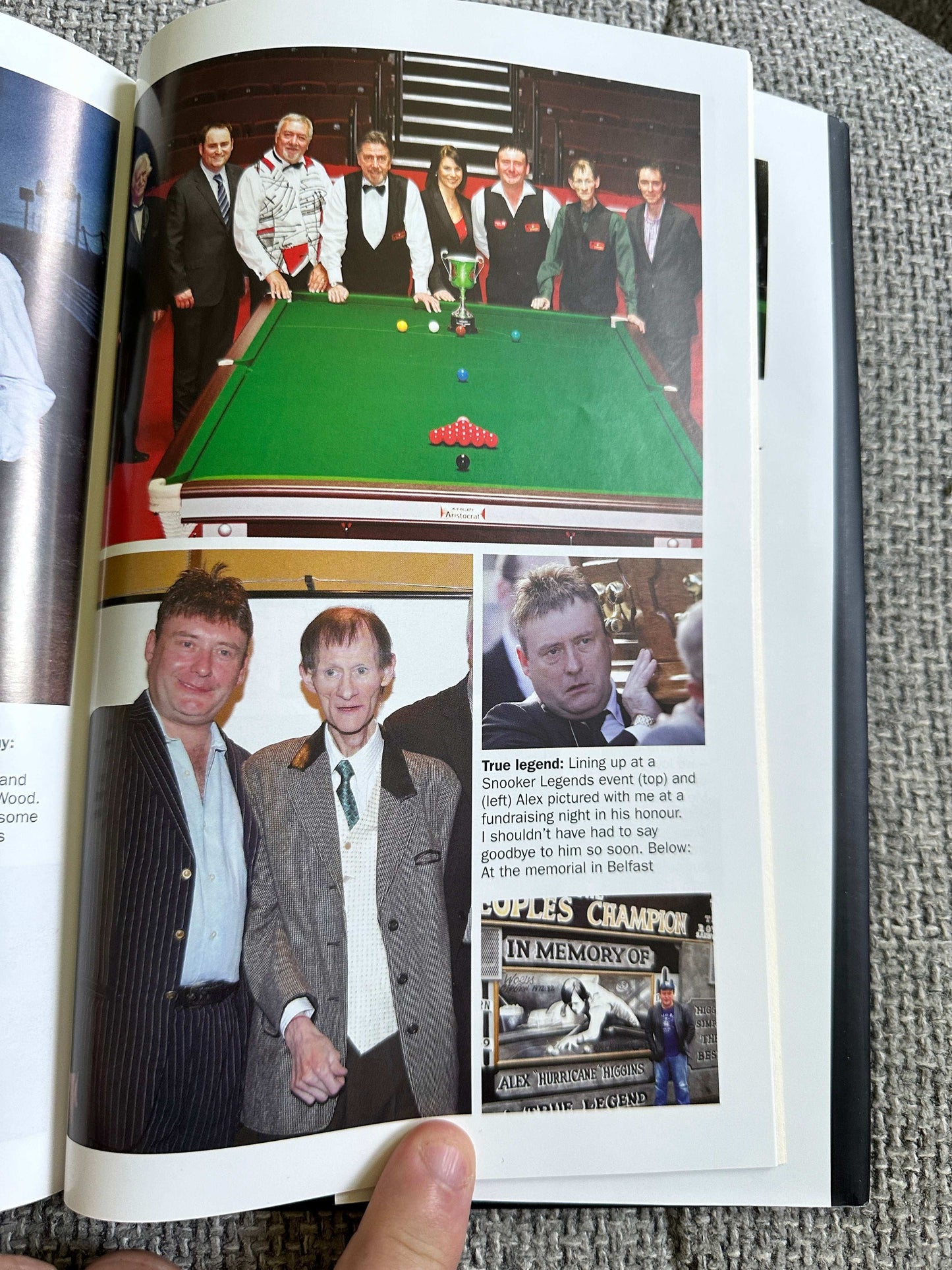 2014*SIGNED 1st* Second Wind: My Autobiography - Jimmy White (Sport Media)