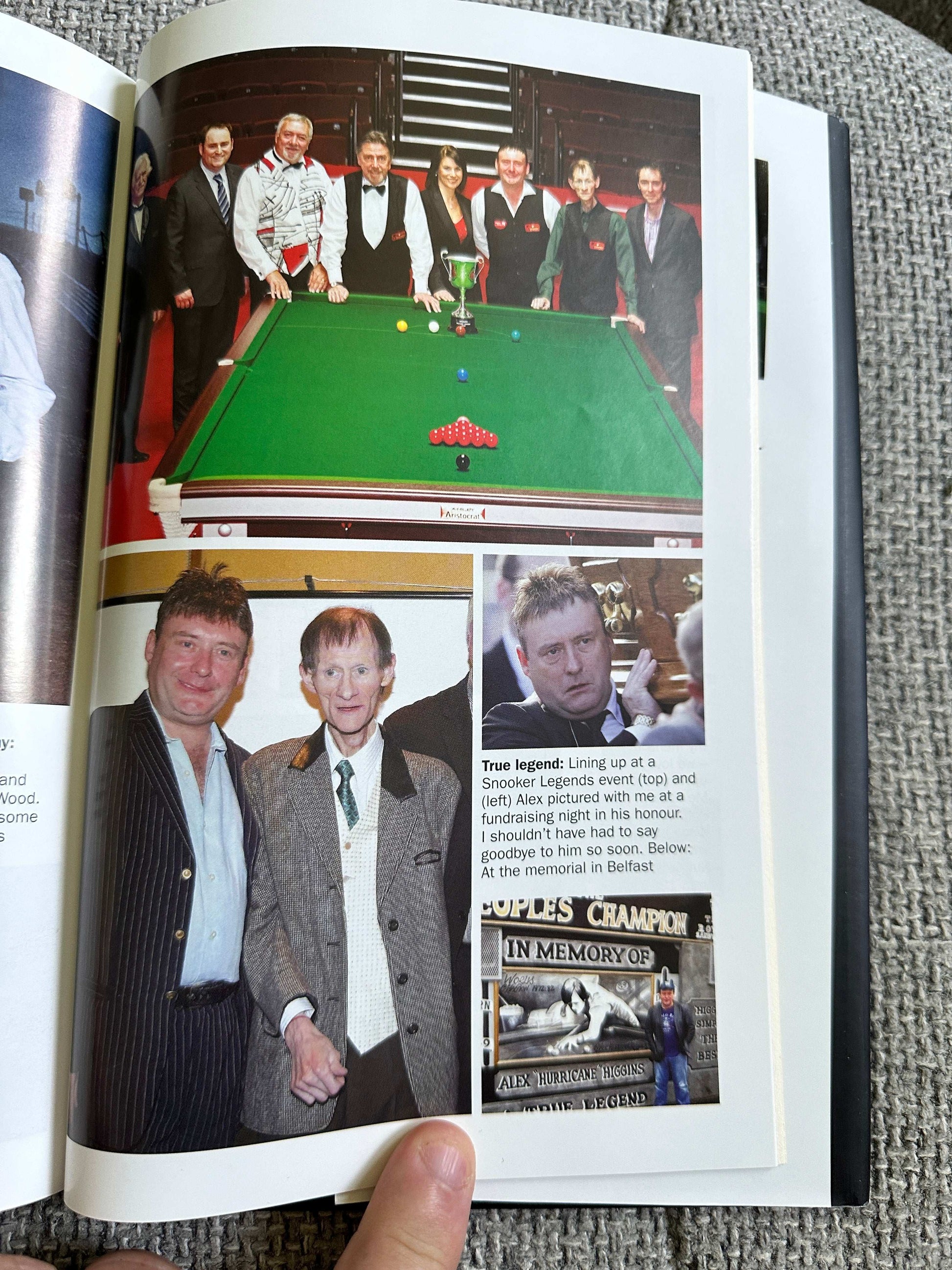 2014*SIGNED 1st* Second Wind: My Autobiography - Jimmy White (Sport Media)
