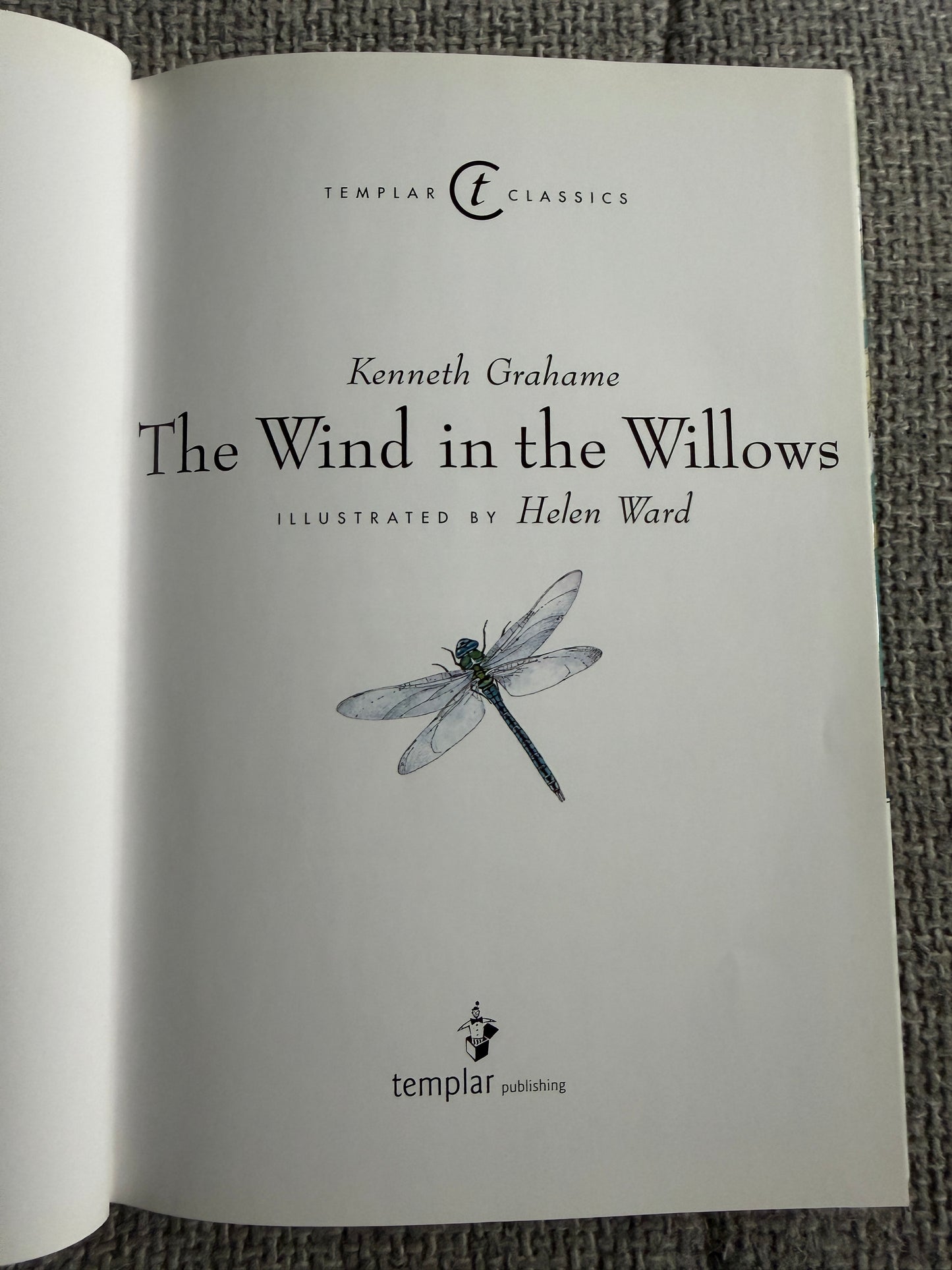 2000 The Wind In The Willows - Kenneth Grahame (Helen Ward Illustrated) Templar Classics