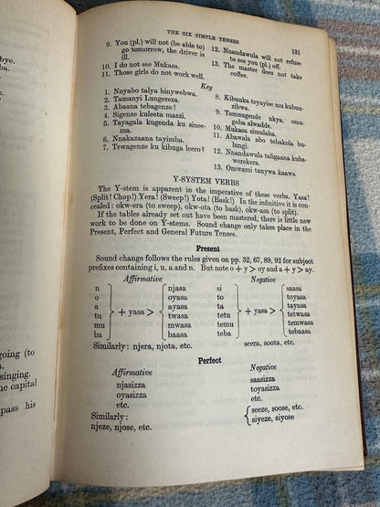 1954*1st* A Luganda Grammar - E. O. Ashton, E. M. K. Mulira, E. G. M. Ndawula, A. N. Tucker(Longmans, Green & Co Publishing)