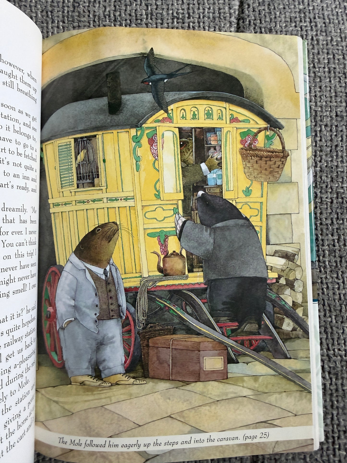 2000 The Wind In The Willows - Kenneth Grahame (Helen Ward Illustrated) Templar Classics