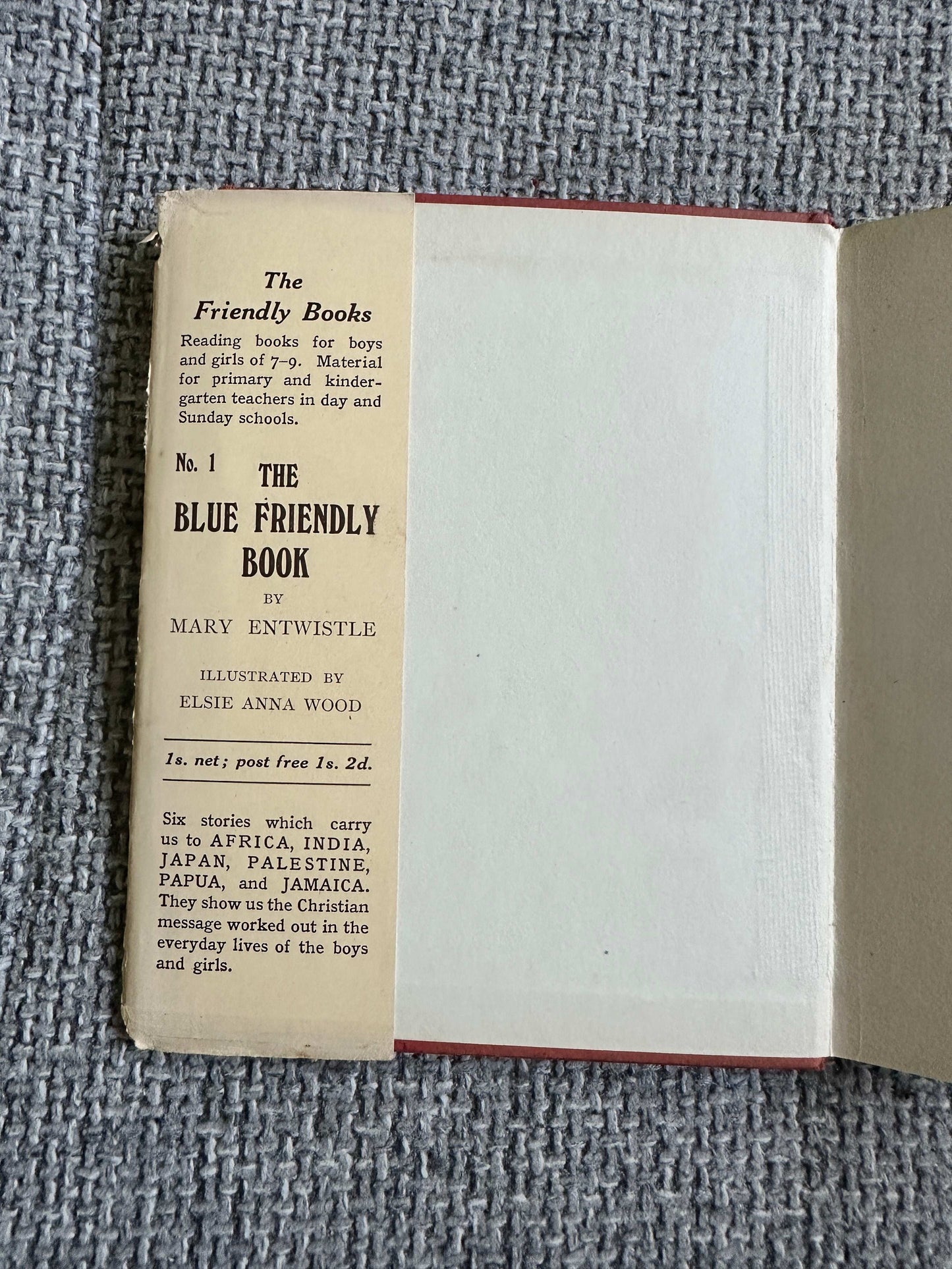 1933 Kembo A Little Girl Of Africa (The Nursery Series) Winifred E. Barnard (Elsie Anna Wood Illust)Edinburgh House Press