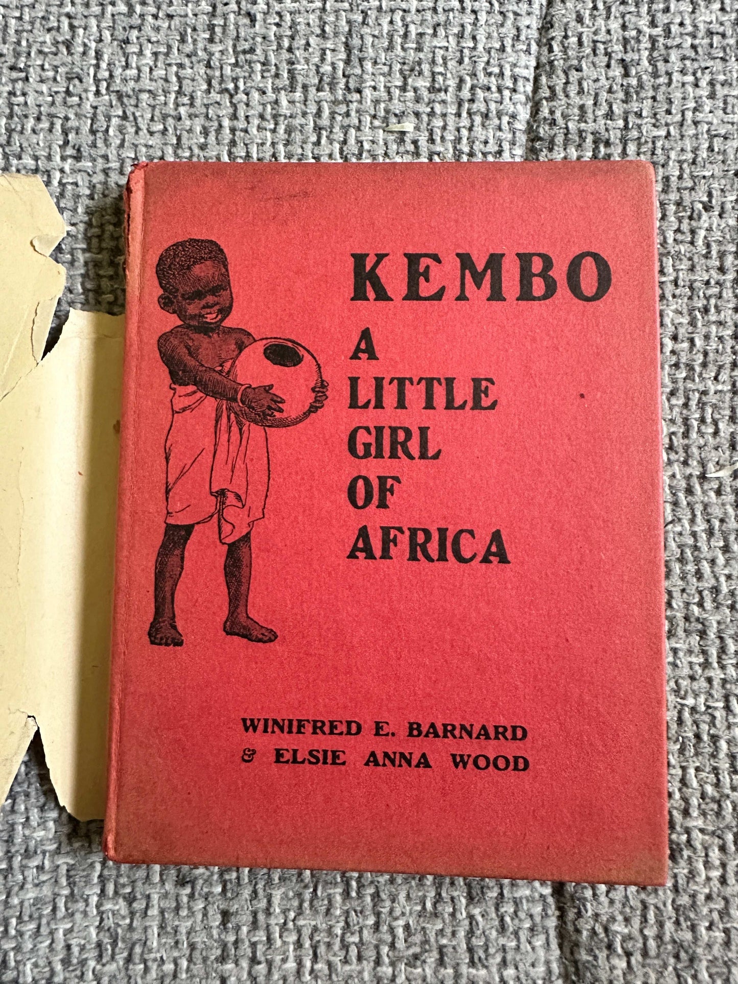 1933 Kembo A Little Girl Of Africa (The Nursery Series) Winifred E. Barnard (Elsie Anna Wood Illust)Edinburgh House Press