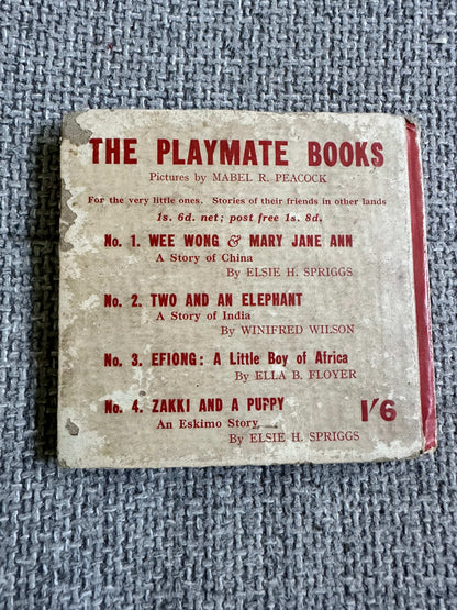 1942 Wee Wong & Mary Jane Ann: Playmate Books - Elsie H. Spriggs (The Livingstone Press)