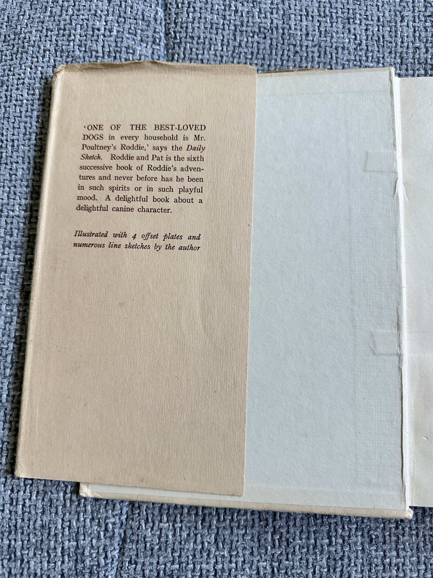 1937*1st* Roddie & Pat - C. B. Poultney (Methuen & Co Ltd)