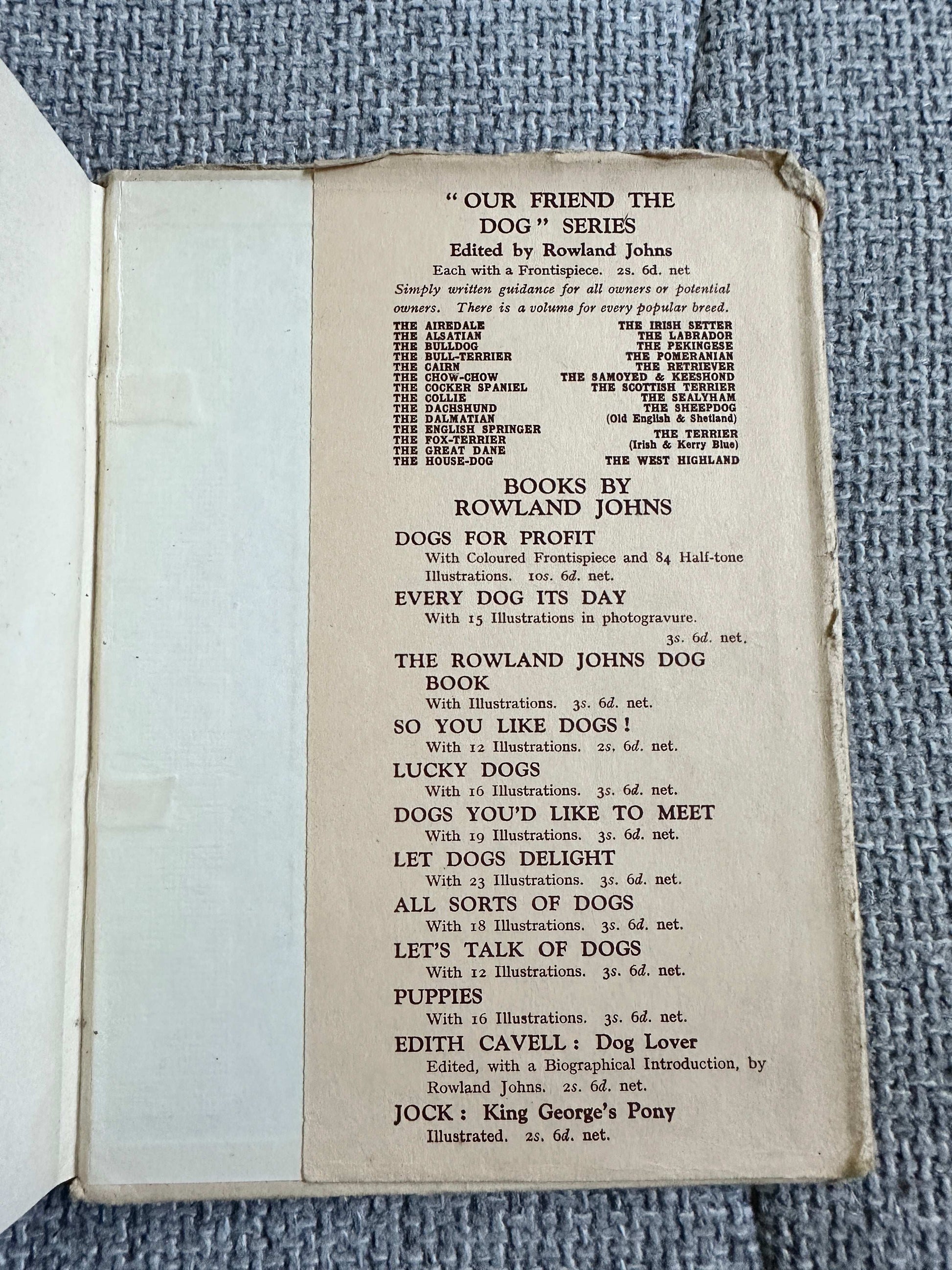 1937*1st* Roddie & Pat - C. B. Poultney (Methuen & Co Ltd)