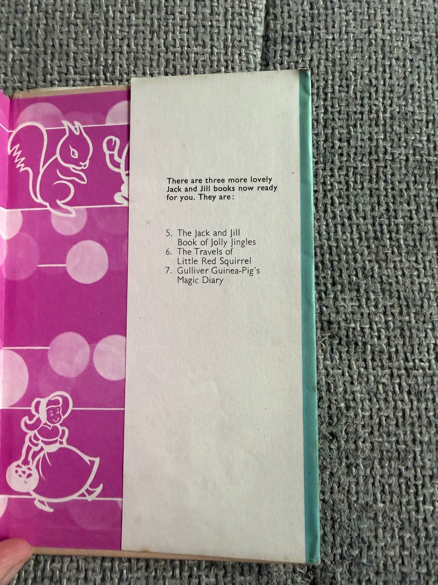 1962 Jack & Jill & The Old Castle(Book 8) Fleetway Publication