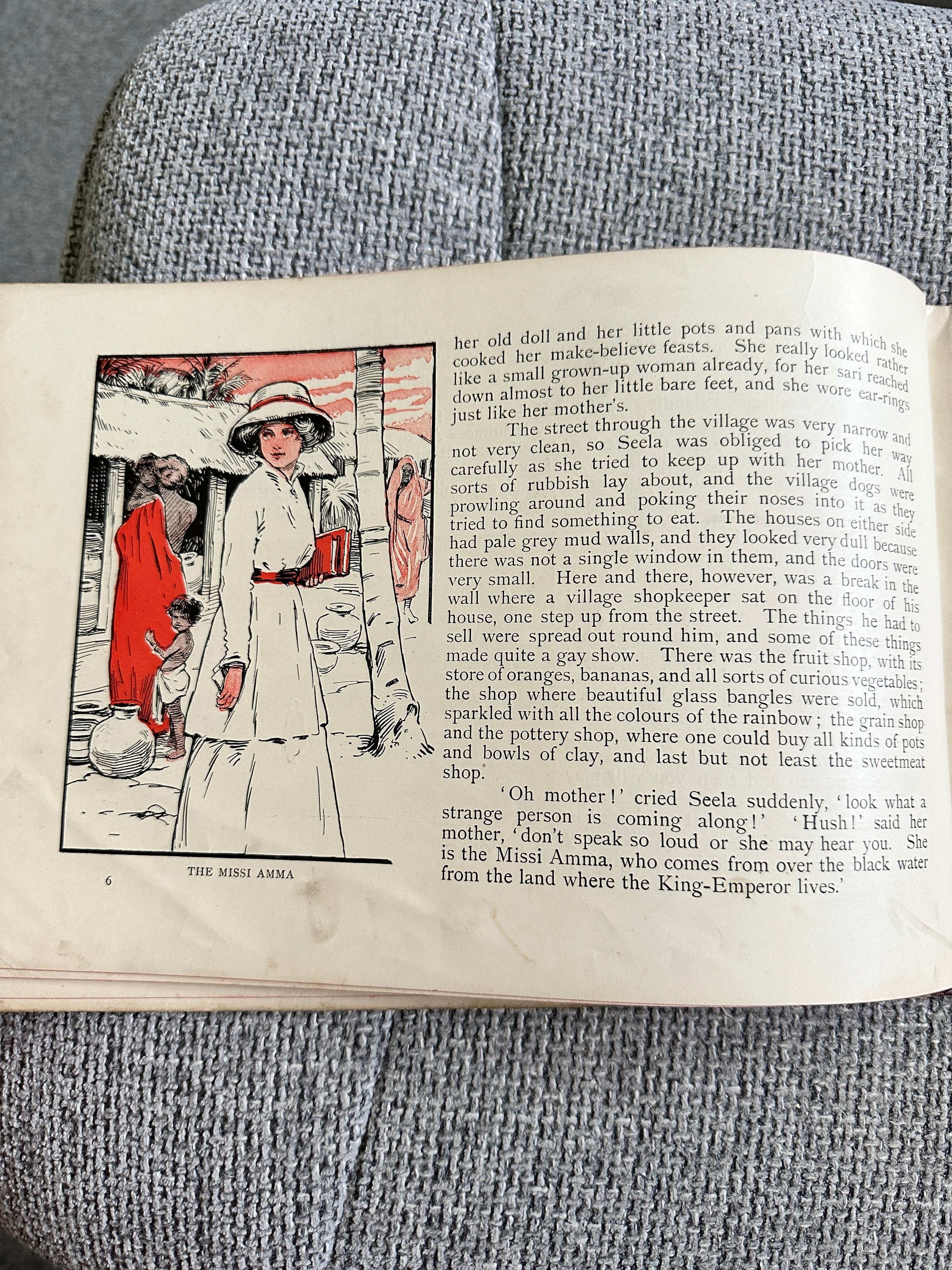 1921*1st* The Birthday Book Of Balu - Amy Steedman (Helen Jacob’s Illust) United Council For Missionary Education)l