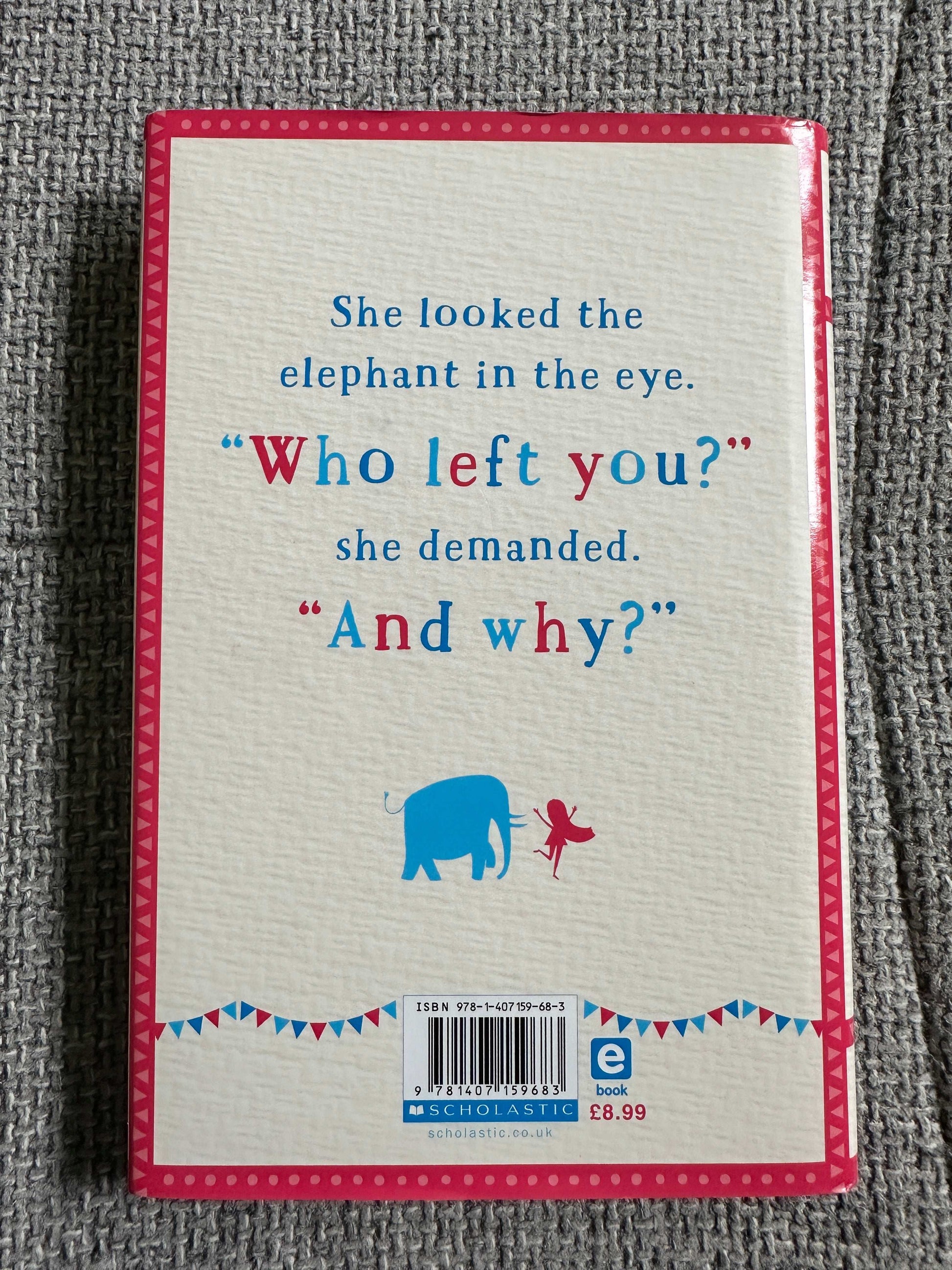 2016*1st* Erica’s Elephant - Sylvia Bishop (Ashley King Illust) Scholastic Children’s Book
