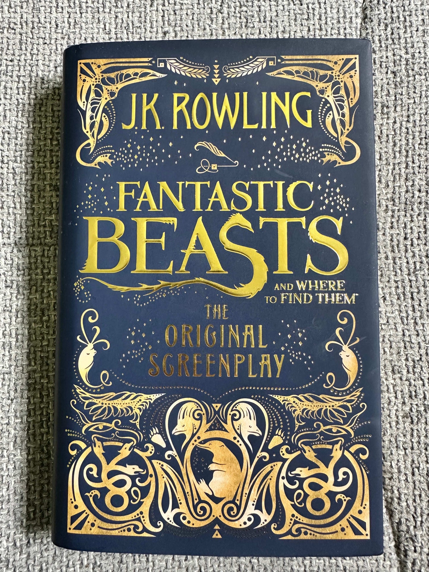 2016*1st* Fantastic Beasts & Where To Find Them (The Original Screenplay) J. K. Rowling (Little Brown)