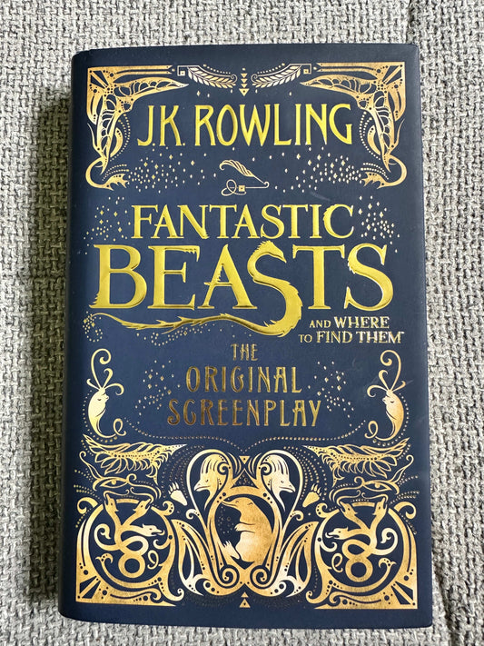 2016*1st* Fantastic Beasts & Where To Find Them (The Original Screenplay) J. K. Rowling (Little Brown)