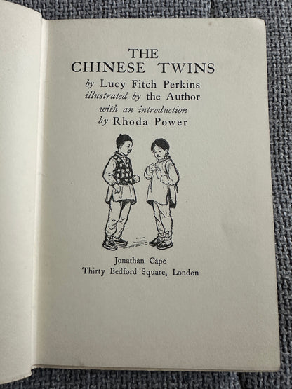 1939 The Chinese Twins - Lucy Fitch- Perkins(Rhoda Power intro)Jonathan Cape