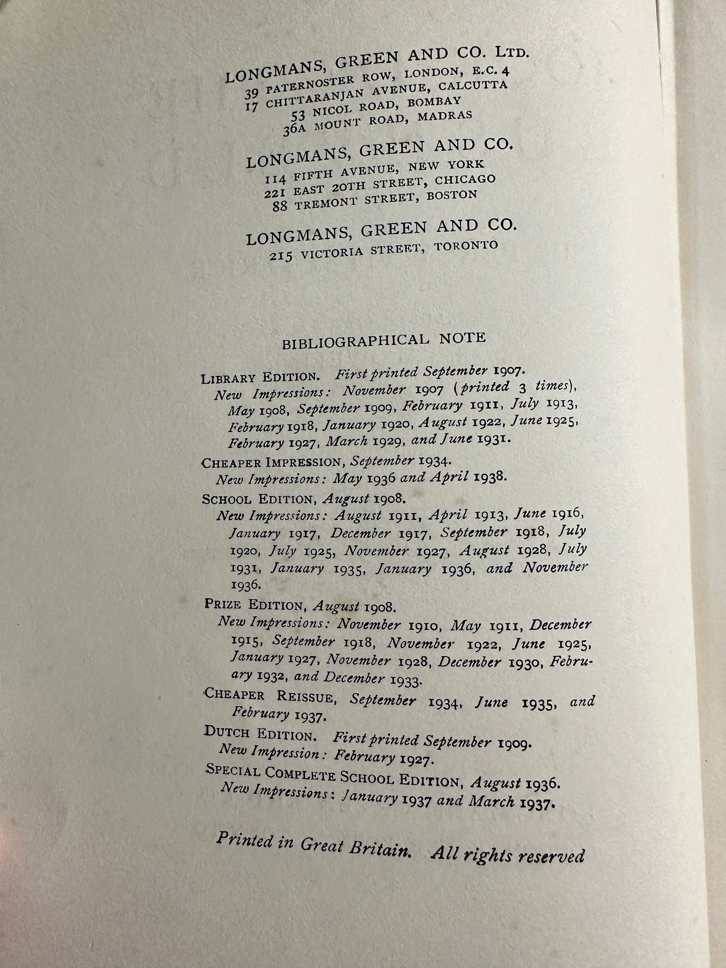 1939 Jock Of The Bushveld - Sir Percy Fitzpatrick ( E. Caldwell Illust) Longmans, Green & Co