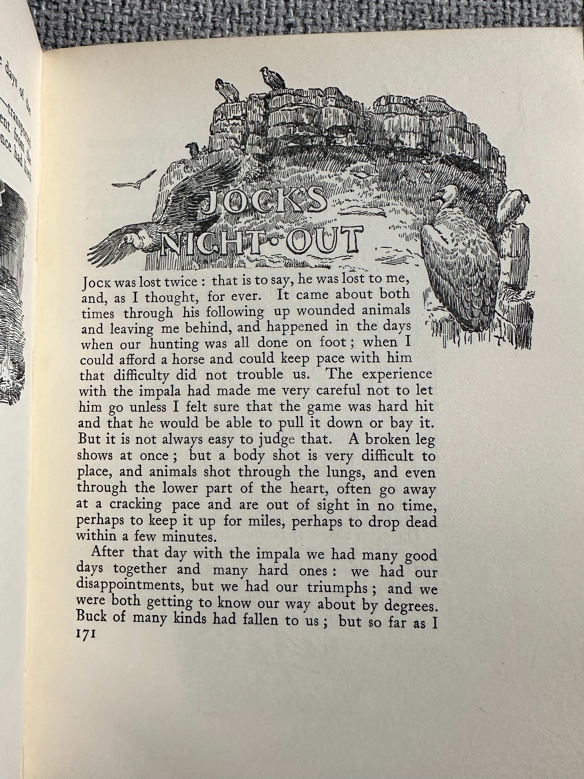 1939 Jock Of The Bushveld - Sir Percy Fitzpatrick ( E. Caldwell Illust) Longmans, Green & Co