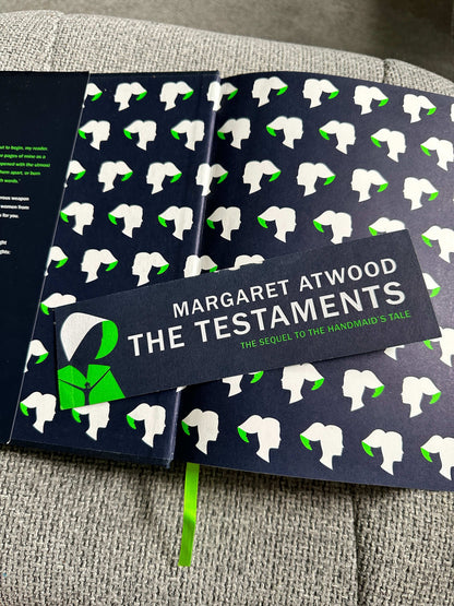 2019*1st* The Testaments - Margaret Atwood (Chatto & Windus) + Bookmark