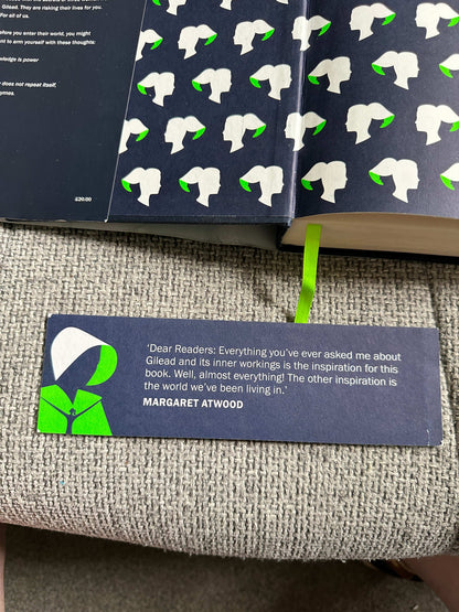 2019*1st* The Testaments - Margaret Atwood (Chatto & Windus) + Bookmark