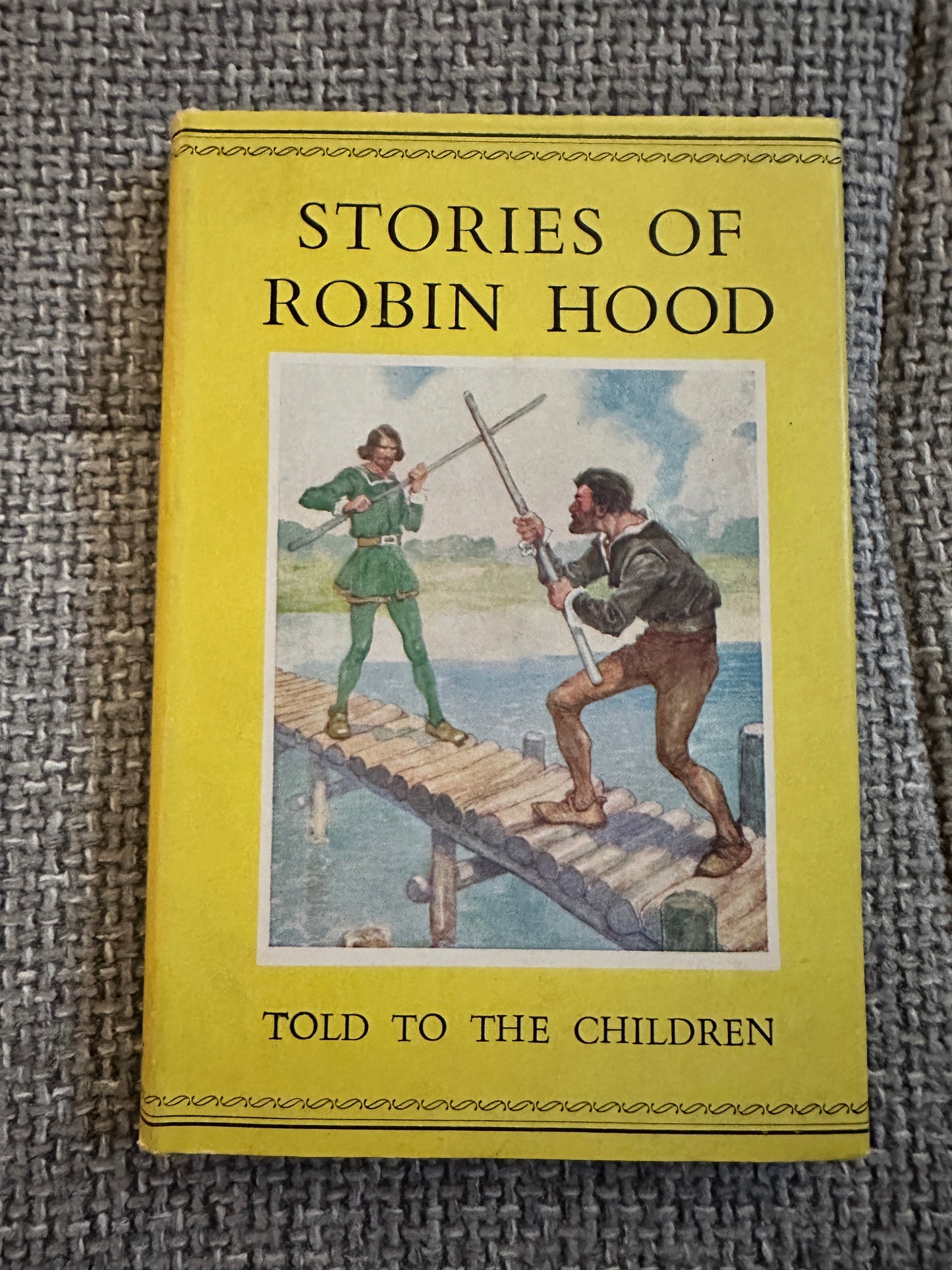 1950’s Stories Of Robin Hood(Told To The Children) - H. E. Marshall(A. S. Forrest Illust)Thomas Nelson & Sons Ltd