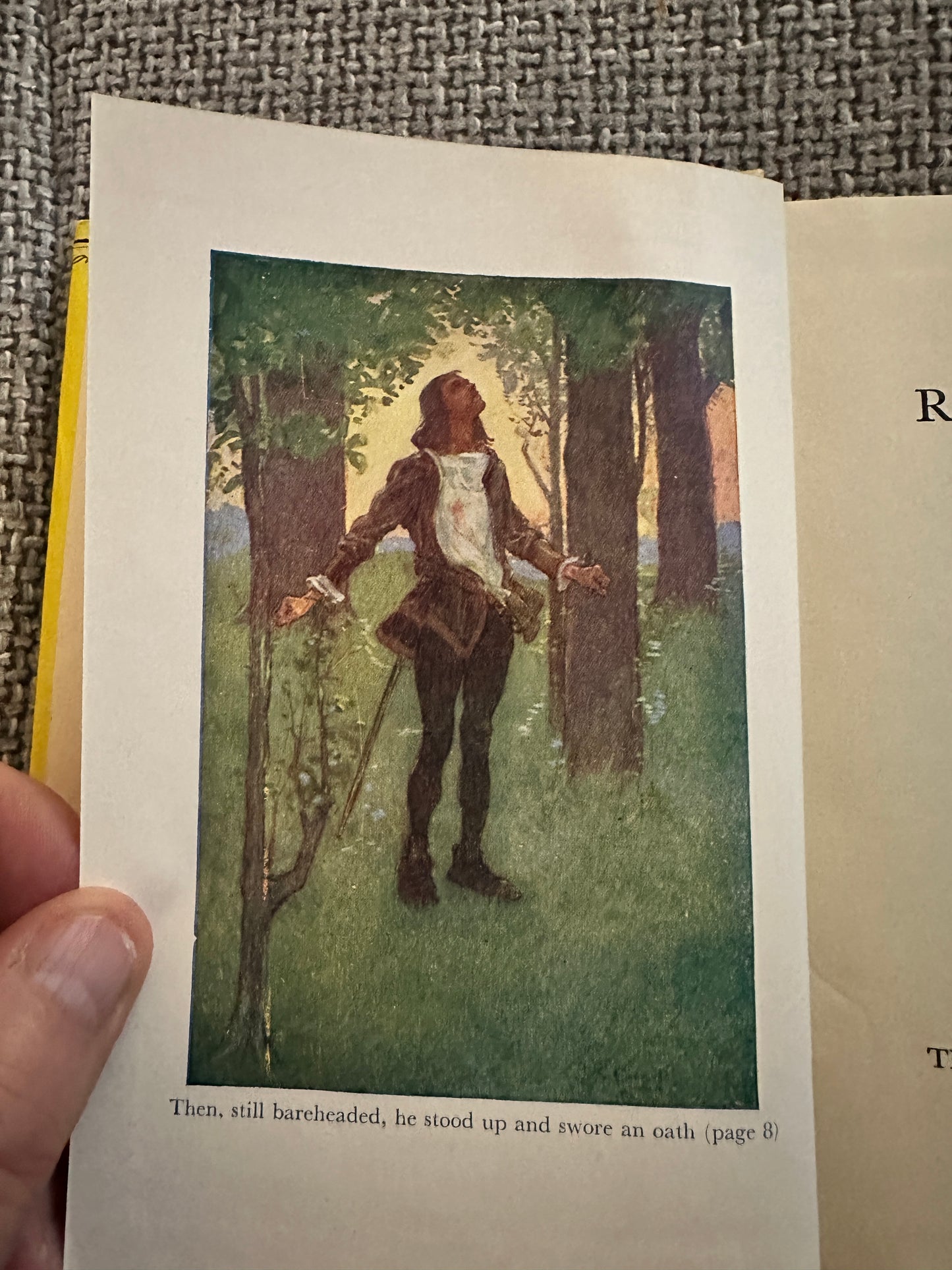 1950’s Stories Of Robin Hood(Told To The Children) - H. E. Marshall(A. S. Forrest Illust)Thomas Nelson & Sons Ltd