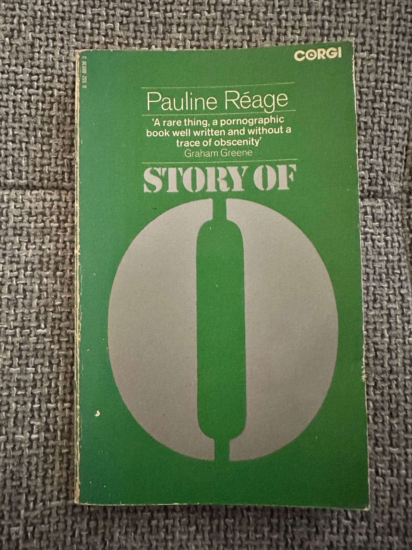 1972*1st* The Story Of O - Pauline Rèage(Corgi Books)