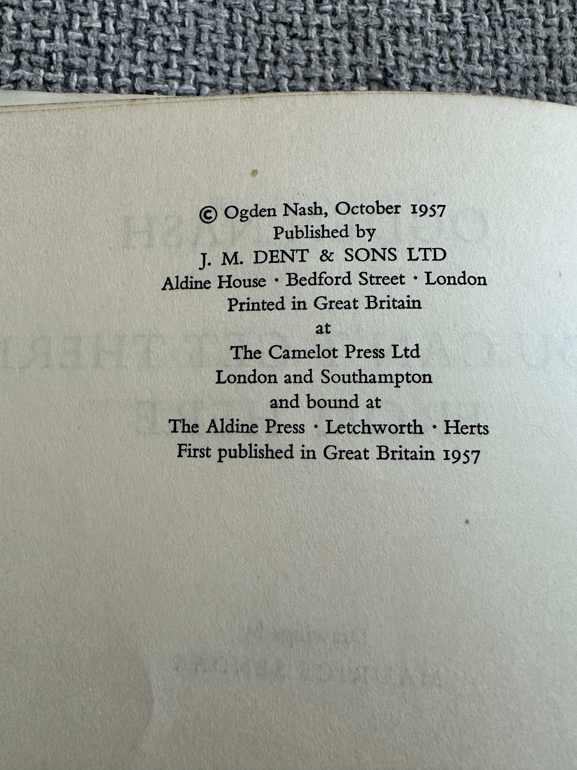1957*1st* You Can’t Get There From Here - Ogden Nash (Maurice Sendak Illust) J. M. Dent & Sons Ltd.