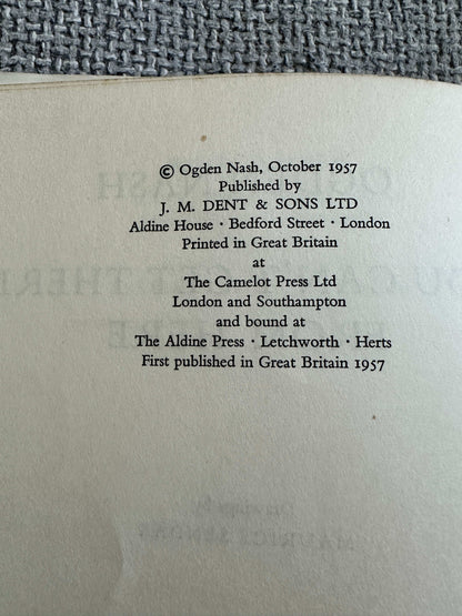 1957*1st* You Can’t Get There From Here - Ogden Nash (Maurice Sendak Illust) J. M. Dent & Sons Ltd.