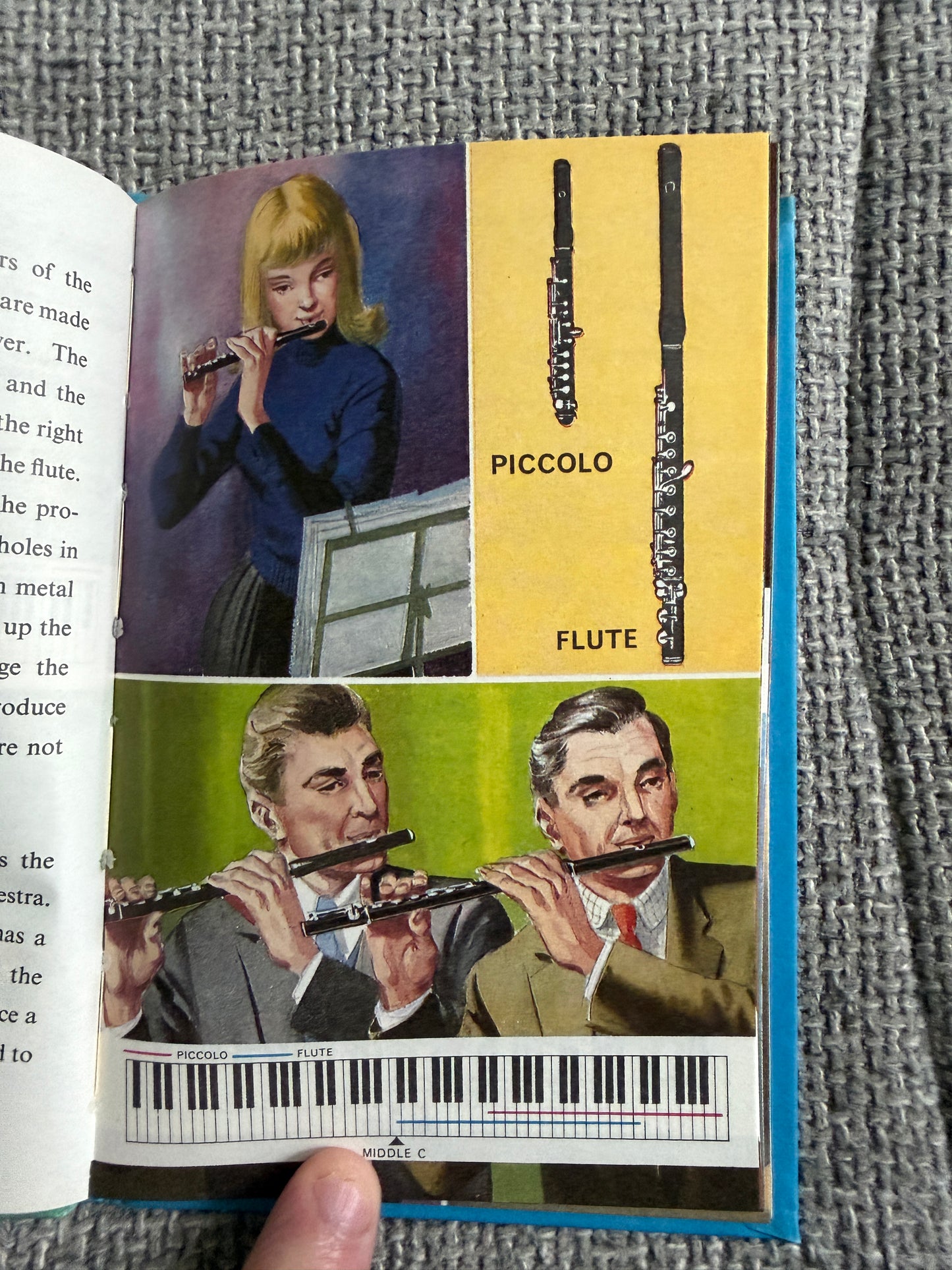 1966 Musical Instruments (Ladybird Series 662) Ann Rees (Robert Ayton illust) Wills & Hepworth