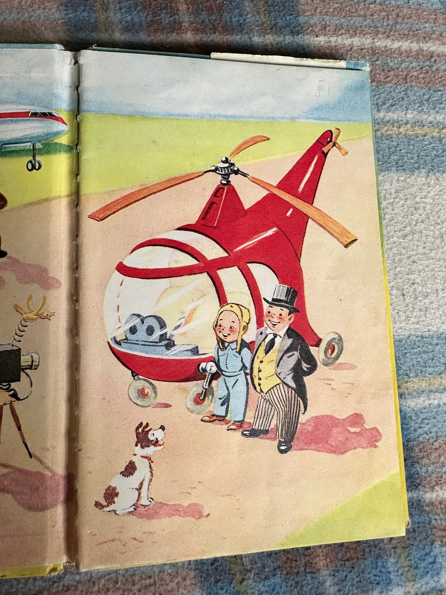 1950*1st* The Happy Little Helicopter - Anne Verrent(R. MacGillivray illustration) Sampson Low