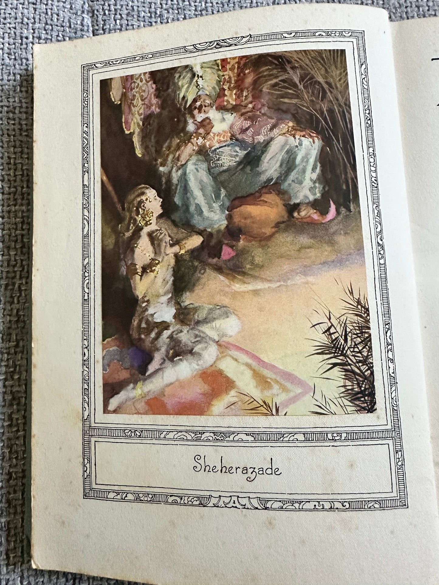 1932 Tales From The Arabian Nights - Intro by Emily Overend Lorimer (illustrated by Gordon Nicoll) Humphrey Milford Oxford University Press