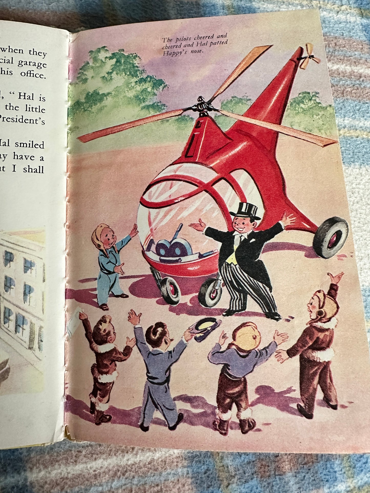 1950*1st* The Happy Little Helicopter - Anne Verrent(R. MacGillivray illustration) Sampson Low