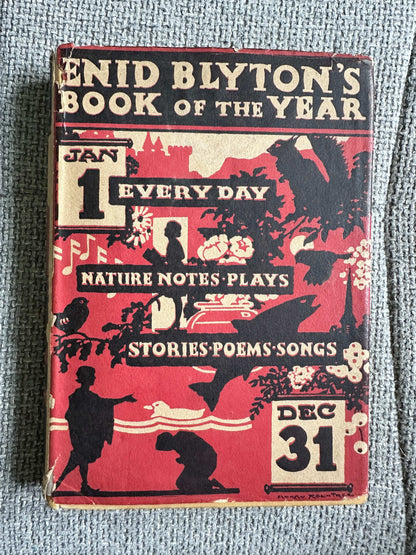 1942 Enid Blyton’s Book Of The Year (Music Alec Rowley Illust Harry Rountree) The Evans Brothers Published
