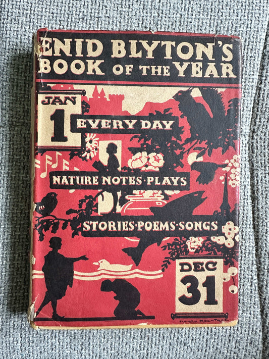 1942 Enid Blyton’s Book Of The Year (Music Alec Rowley Illust Harry Rountree) The Evans Brothers Published