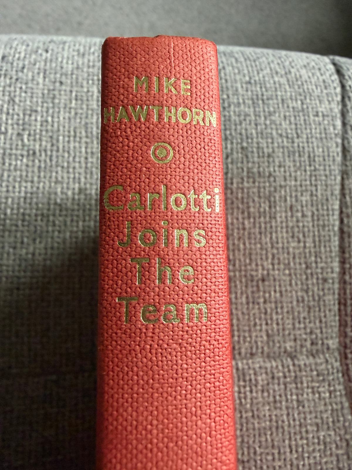 1959*1st* Carlotti Joins The Team - Mike Hawthorn (J. E. McConnell illust) Cassell Publisher