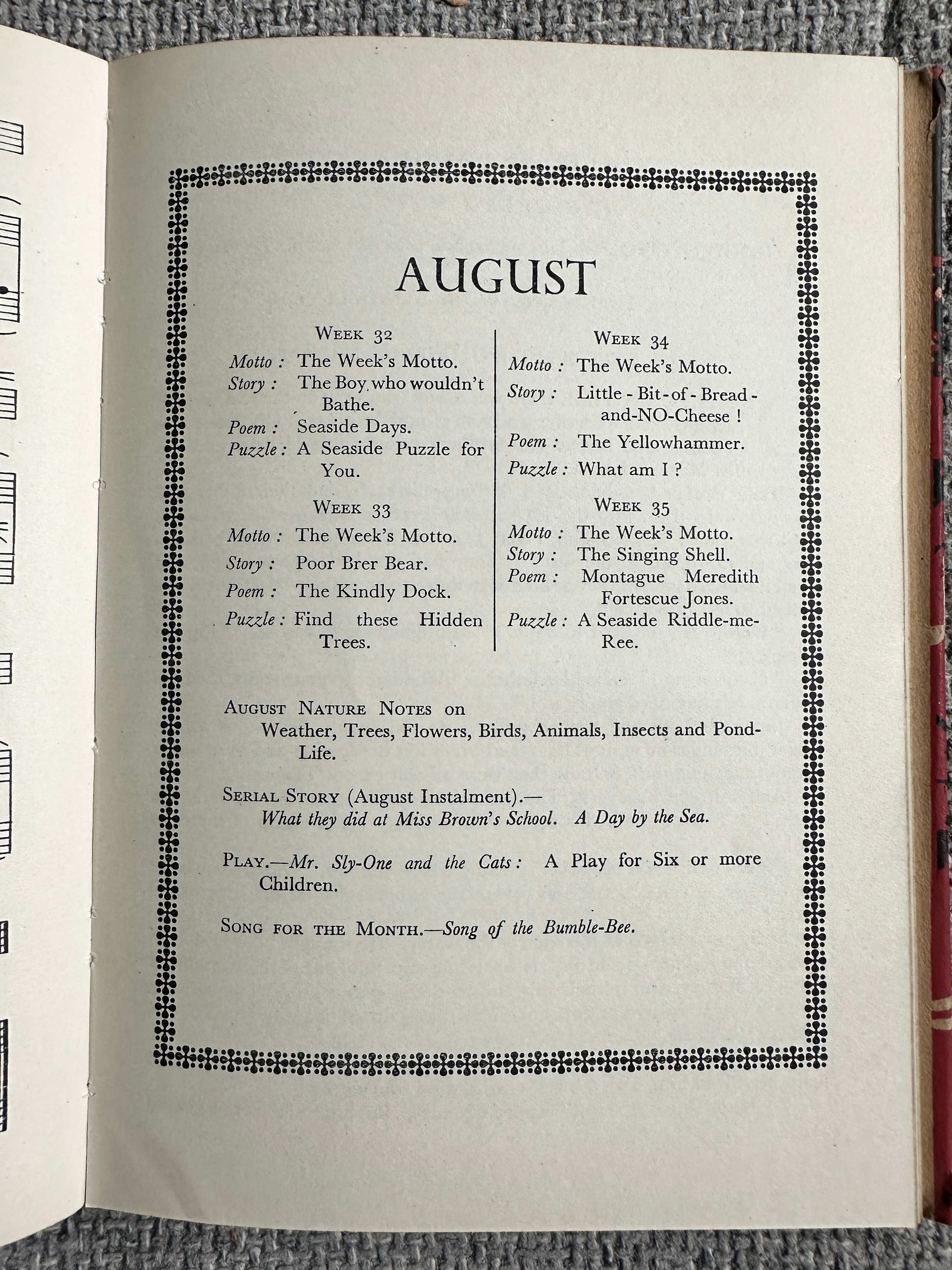 1942 Enid Blyton’s Book Of The Year (Music Alec Rowley Illust Harry Rountree) The Evans Brothers Published