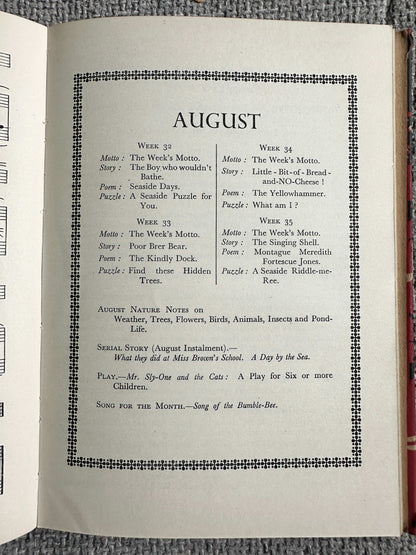 1942 Enid Blyton’s Book Of The Year (Music Alec Rowley Illust Harry Rountree) The Evans Brothers Published
