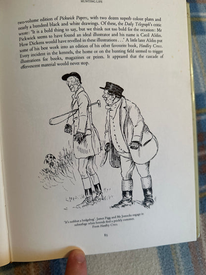 1981*1st* Cecil Aldin: The Story Of A Sporting Artist - Roy Heron(Webb & Bower Publisher)