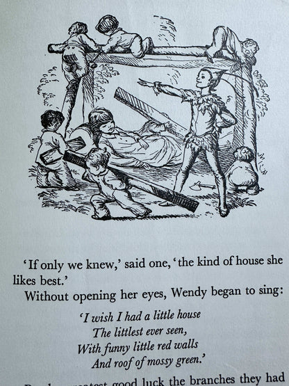 1971 The Nursery Peter Pan - J. M. Barrie (Mabel Lucie Attwell & J. S. Goodall Illust) Brockhampton Press