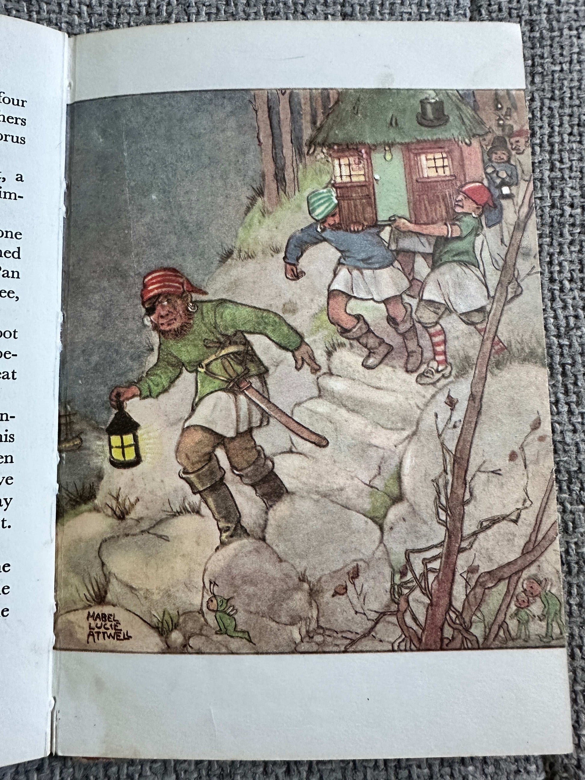 1971 The Nursery Peter Pan - J. M. Barrie (Mabel Lucie Attwell & J. S. Goodall Illust) Brockhampton Press