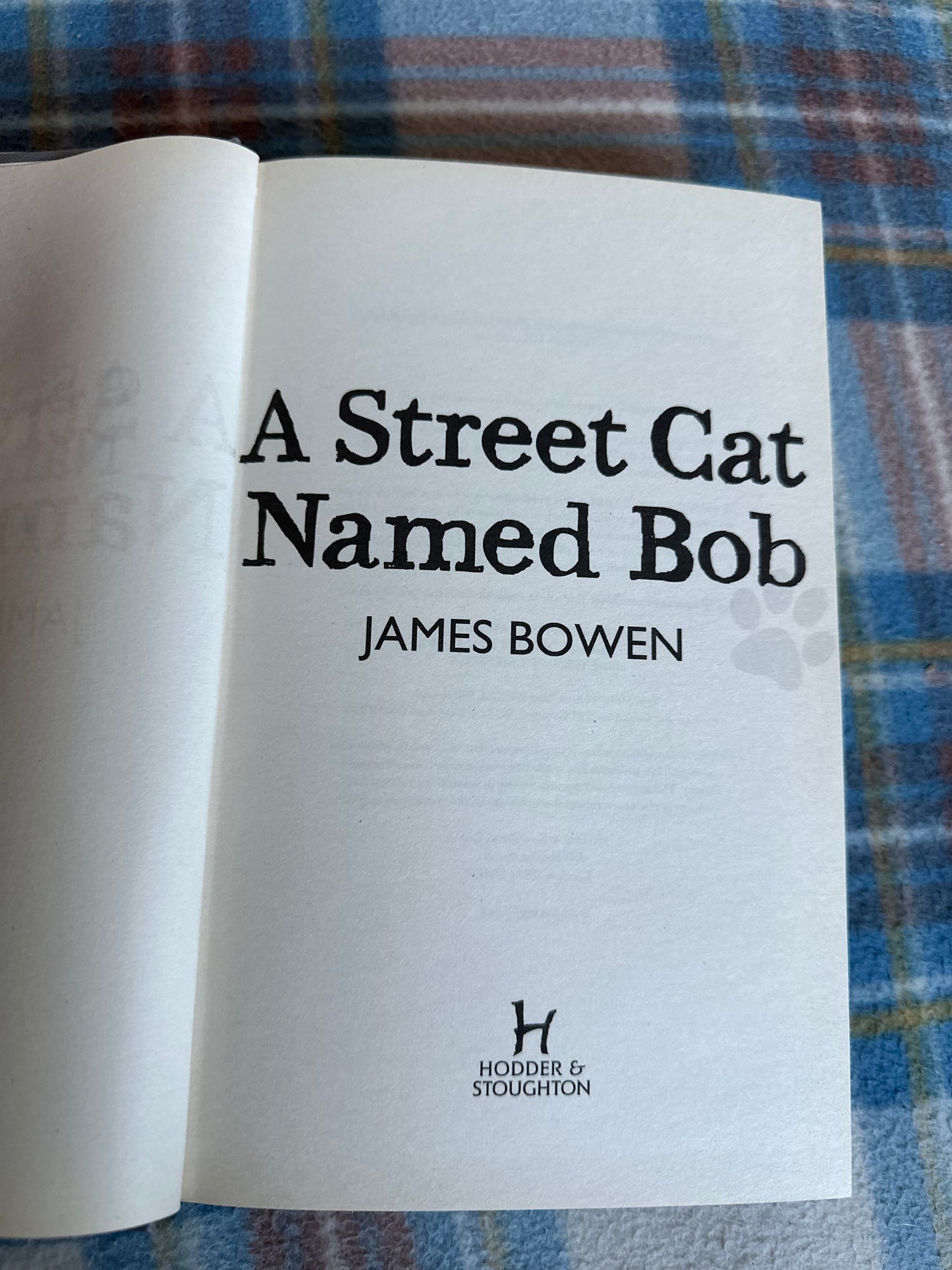2012 A Street Cat Named Bob - James Bowen(Hodder & Stoughton)